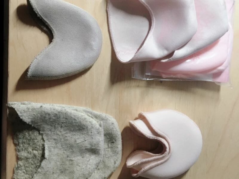 Roht Soft Silicone Gel Pointe Ballet Dance Shoe Toe Pads unisex 2 pcs 